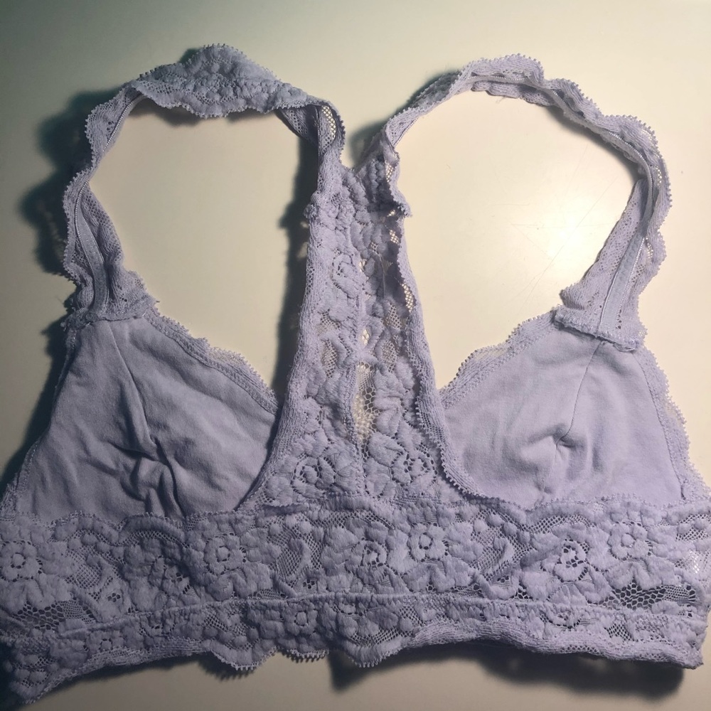 Purple Racerback Bralette - Picture 2 of 3